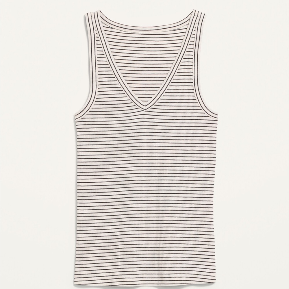 Striped V-Neck Tank Top Old Navy